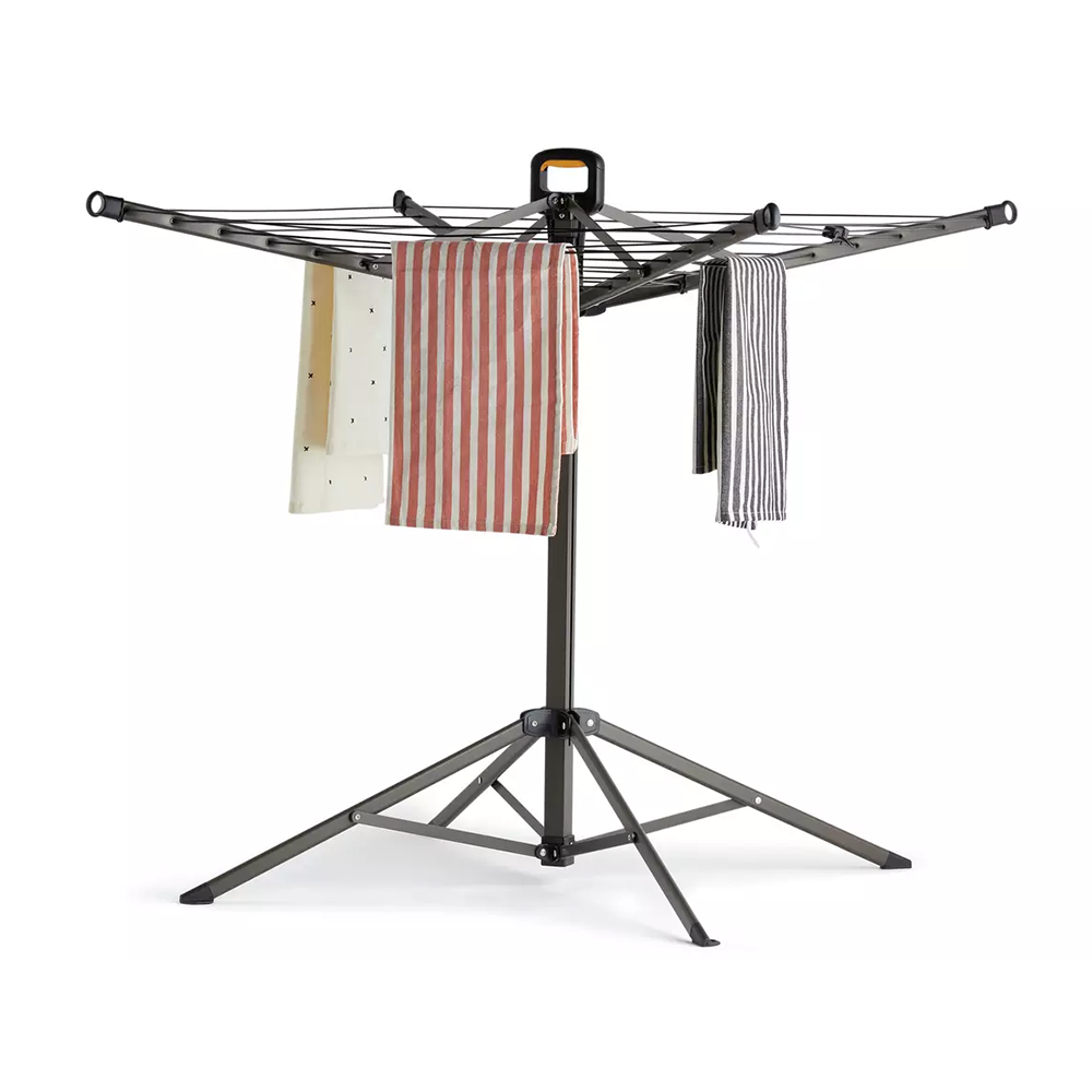 Argos Home 17m Freestanding Clothes Airer – Portable Foldable Drying Rack for Indoor & Outdoor Use