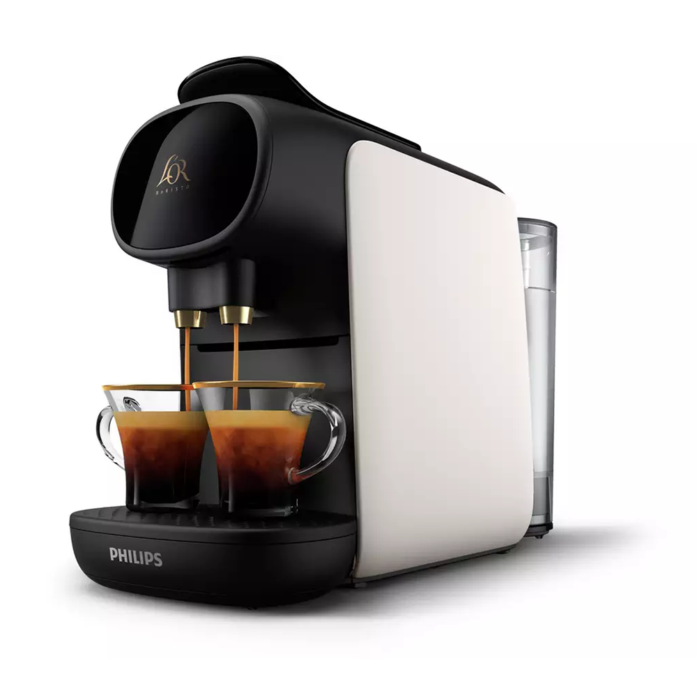Philips L’OR Sublime Pod Coffee Machine – Compact Espresso & Coffee Maker Compatible with L’OR Pods, White
