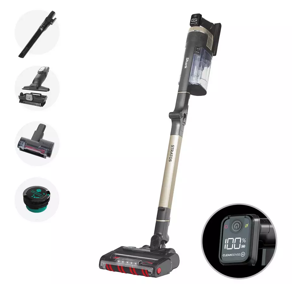 Shark Stratos Pro Pet Vacuum Cleaner – Anti Hair Wrap, Powerful Suction, Ideal for Homes with Pets